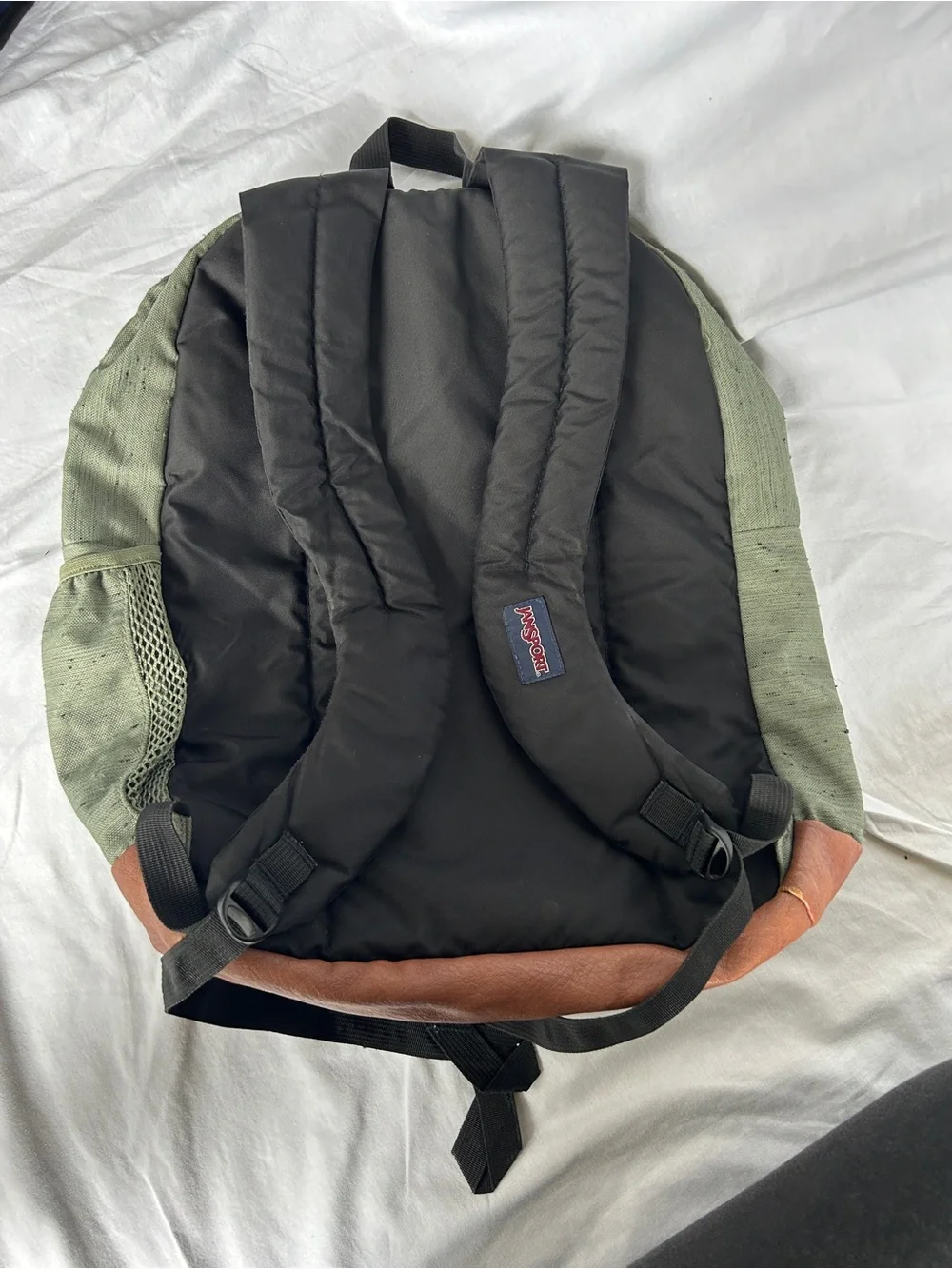 JanSport Olive Green Everyday Backpack